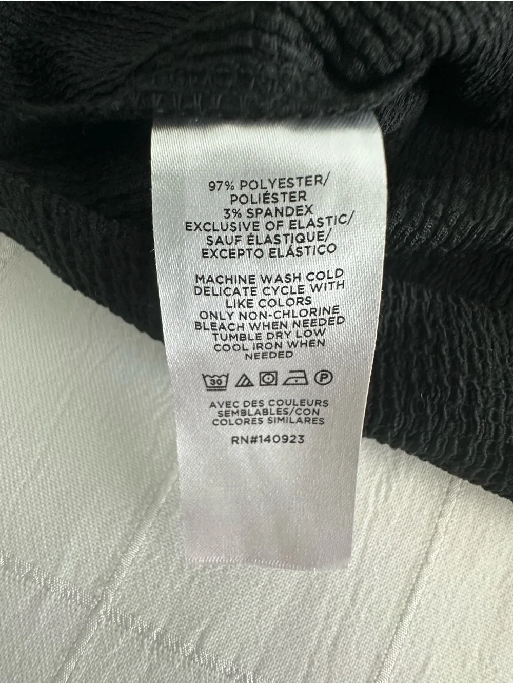 LOFT NWOT Black Puff Sleeve Ribbed Knit Top